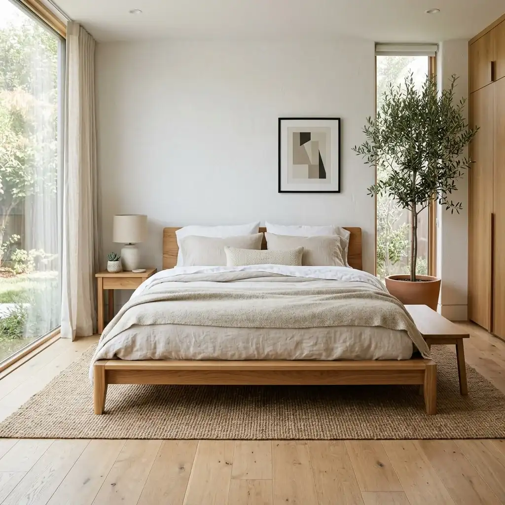 Wooden Platform Bed Frame