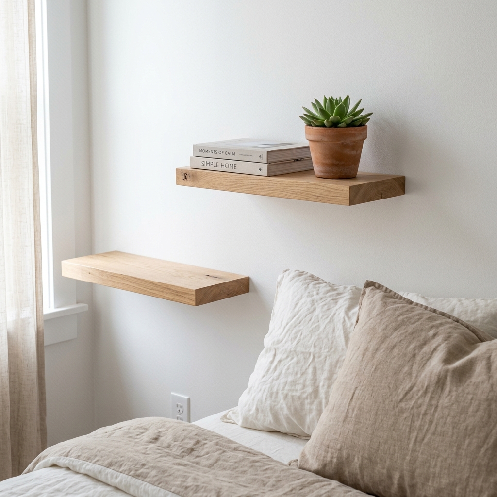 Minimalist shelves