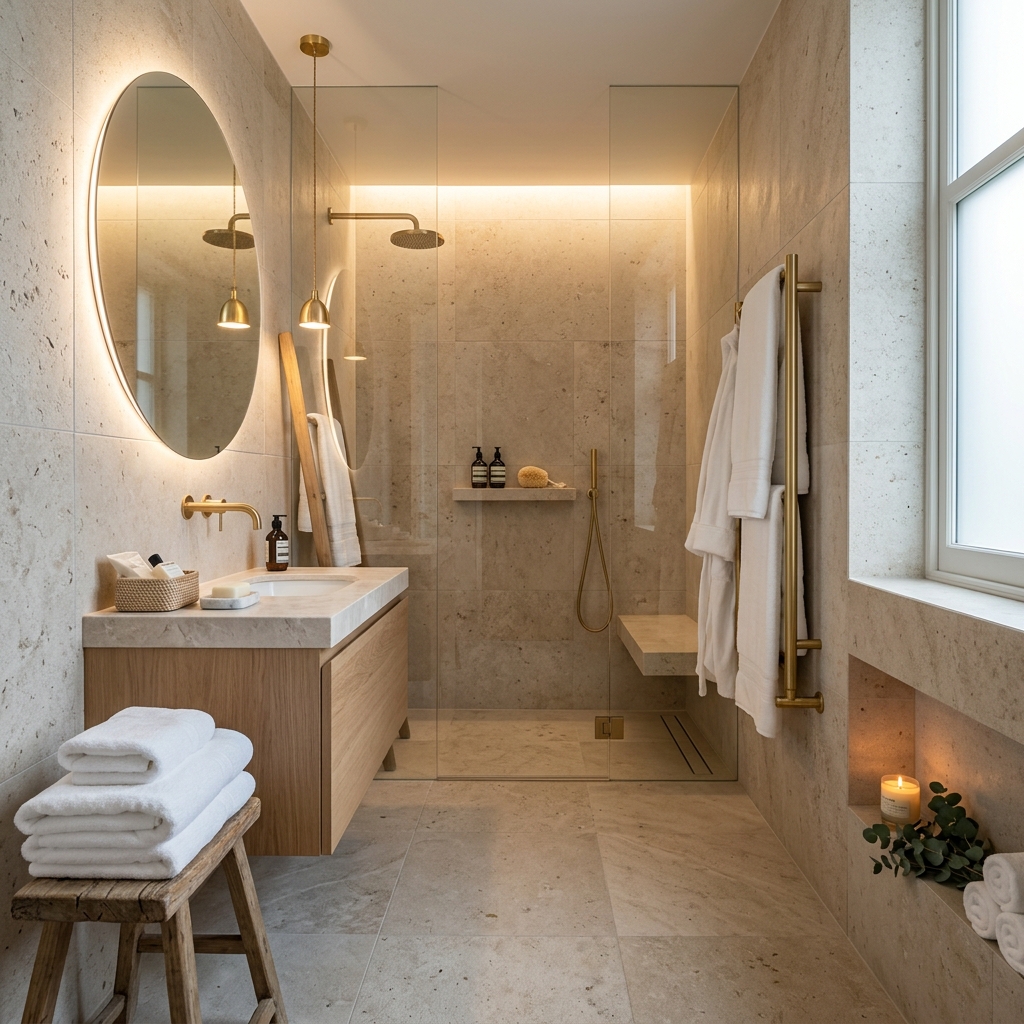 How to Organize a Small Bathroom Like a Luxury Spa