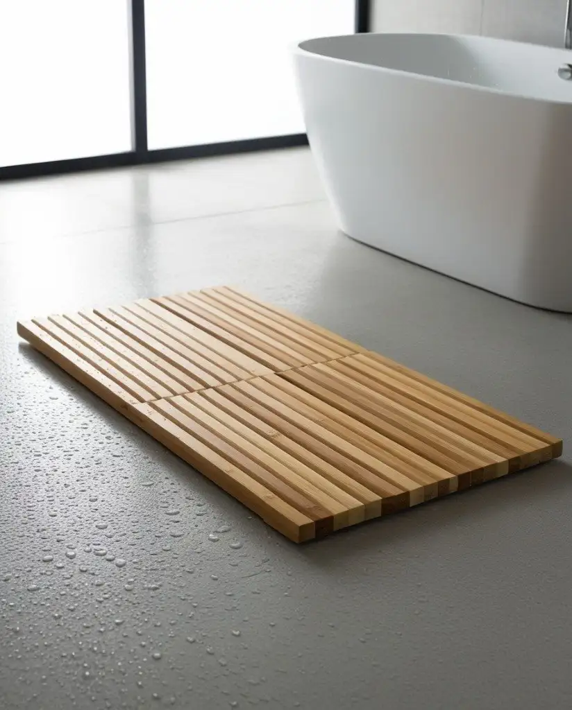 Bamboo Bath Mat