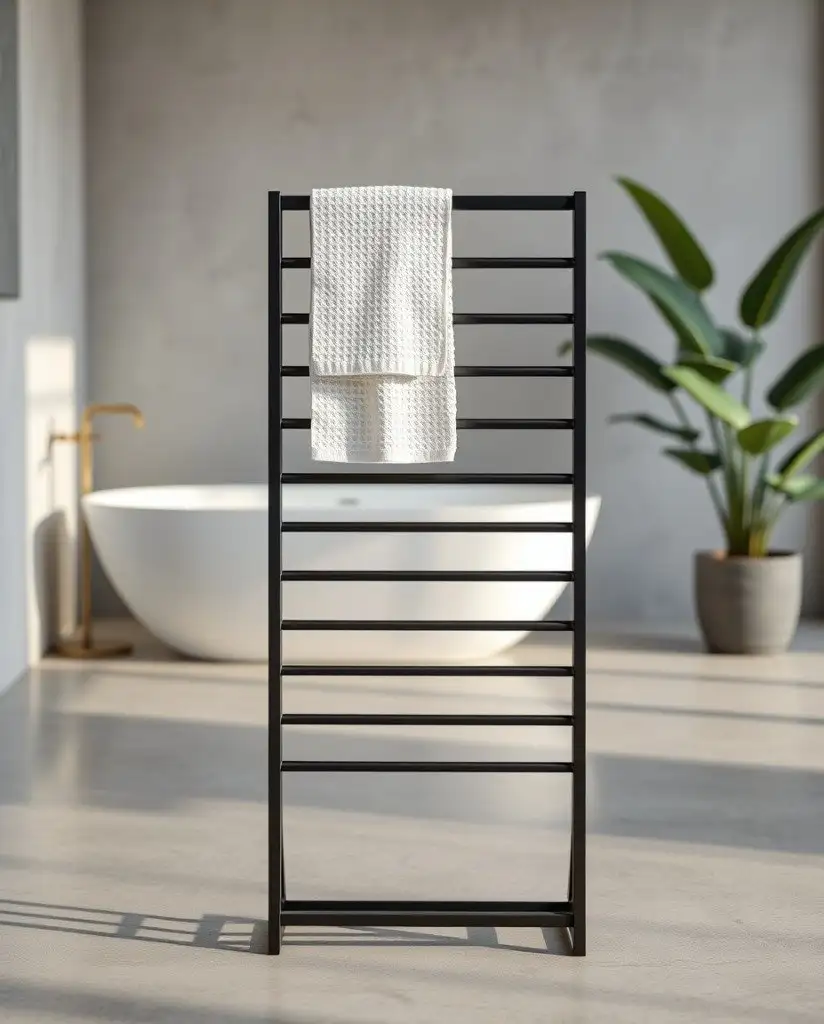 Freestanding Towel Rack