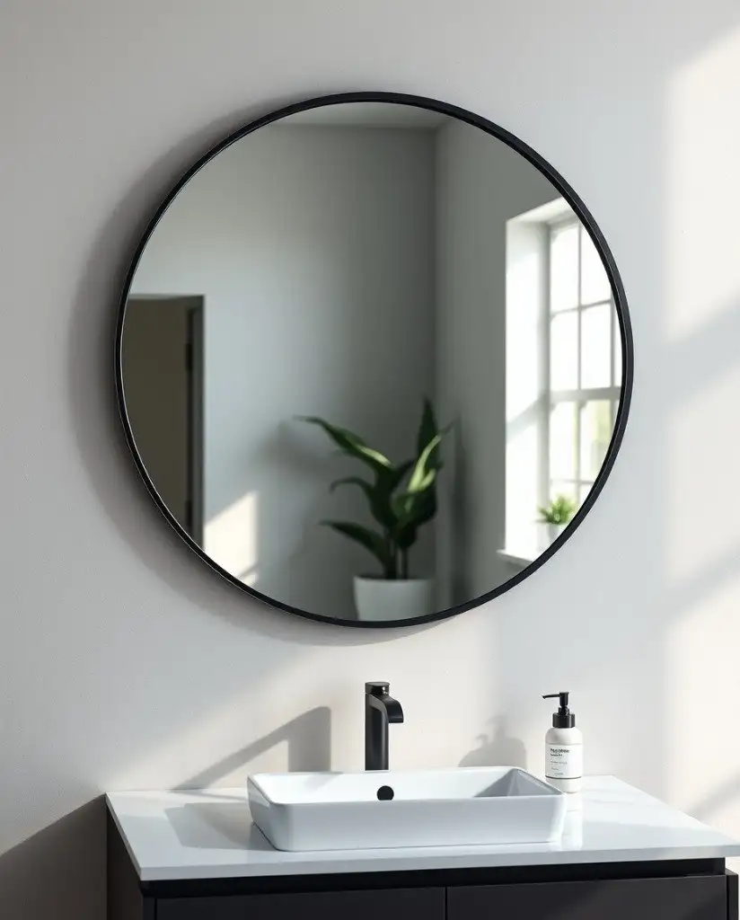 Round Wall Mirror